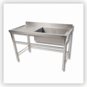 Pia de Inox Contraventada 2,80m